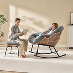 ONBRILL Papasan Rocking Chair - Image 5