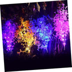 balacoo Led Solar Garden Light Plant Shaped Outdoor Lamp Ornament - Image 4