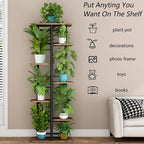 LINZINAR Plant Stand 7 Tier 8 Potted Multiple Flower Pot Holder Shelf Indoor - Image 5