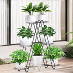 Heavy Duty Metal Plant Stand, Indoor Outdoor Plant Shelf & Rack - Image 3