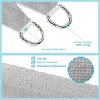 ASTEROUTDOOR Sun Shade Sail Rectangle 16' x 20' UV Block Canopy - Image 3