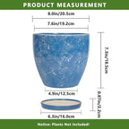 8 Inch Plant Pot - Image 3