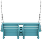 KINGYES Outdoor Hanging Porch Swing, 2 Seat Patio Swing Chair - Image 8