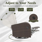 LayinSun Oversized Wicker Outdoor Swivel Glider Recliner - Image 7