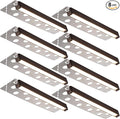 LEONLITE 8-Pack 12 Inch LED Hardscape Lighting, Update Retaining Wall Lights by LEONLITE