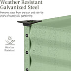 Best Choice Products 48x24x30in Galvanized Raised Garden Bed, Metal Elevated - Image 4