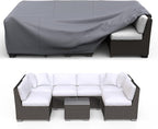 Patio Furniture Set Cover Waterproof, Heavy Duty Funiture Covers by Brosyda