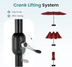 DUMOS 15FT Large Patio Umbrella - Image 3