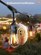 addlon LED Outdoor String Lights 48FT - Image 3