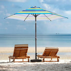 JEAREY 7.5FT Patio Umbrella Market Table Umbrella - Image 9