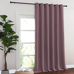 NICETOWN Blackout Sliding Glass Door Curtains, Room Darkening Thermal Insulated - Image 8
