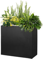 Galvanized Steel Metallic Heavy Planter by DISCOVERINGBEAUTY