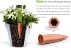B SEPOR Ceramic Plant Waterer Terracotta Self Watering Spikes - Image 3