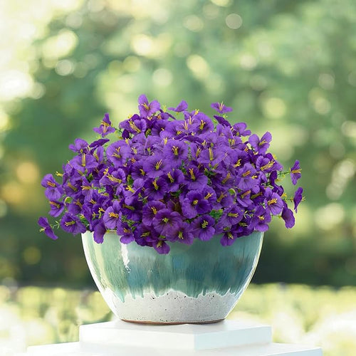 24 Bundles Artificial Pansy Flowers by Griine