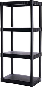 Plano 4-Shelf Plastic Storage Shelves, 48” x 23” x 14”, 200lb Capacity by PLANO%C2%AEOutdoors