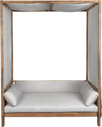 Scott Living Outdoor Acacia Wood Daybed - Image 4