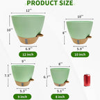 12/10/9/8 inch Self Watering Pots - Image 2
