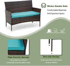 PayLessHere Outdoor Furniture Set 4 Pcs Modular Patio Furniture Set Water - Image 5