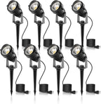 L LOHAS LED Outdoor Landscape Lighting, Auto On/Off 3000K Low Voltage Landscape by LLOHASLED