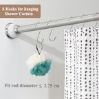 30 Pack 3.7 inch Metal S Hooks Steel S Hooks Plants Hanging Hangers - Image 5