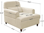 Chaise Lounge Chair Indoor - Image 2