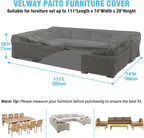 Velway Patio Table Chairs Set - Image 2