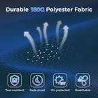 SUPERJARE 13FT Outdoor Umbrella - Image 9