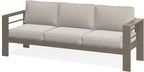 Wisteria Lane Patio Furniture Metal Sofa, Metal Outdoor Chairs - Image 8