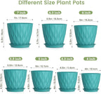 7/6.5/6/5.5/5/4.5/4 inch Plant Pots - Image 2
