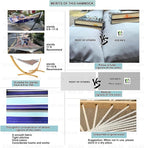 Quilted Fabric Double Hammock Won't flip - Image 8