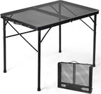 3 ft Folding Table with Adjustable Height, Portable by EEASTSTORM
