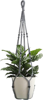 Macrame Plant Hanger Indoor Hanging by BlueMake