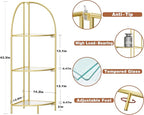 Crofy Foldable 3 Tier Corner Shelf, Metal Corner Plant Stand - Image 3
