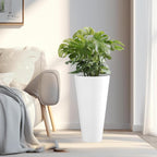 Kante Tall Round Planter Set of 2, 23 Inch Tall Decorative Planter Pots - Image 3