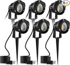 Romwish 120V LED Landscape Lights, 10W 120V Outdoor Landscape Lighting by ROMWISH