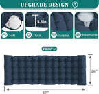 UDPATIO Oversized Zero Gravity Chair, 33In XXL Patio Reclining Chair - Image 3