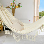 JoyView Boho Macrame Single Hammock - Image 6