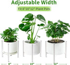 Aripark Plant Stand Indoor Adjustable, Metal Modern Plant Stands, Heavy Duty - Image 3