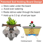GameXcel Vertical Planter, 6 Tier Stackable Strawberry Planter - Image 7