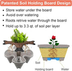 GameXcel Vertical Planter, 7 Tier Stackable Strawberry Planter - Image 7