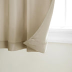 TOWN & COUNTRY BASICS Cabana Solid Heavyweight Indoor Outdoor Curtains - Image 2