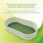 Gardmax Galvanized Raised Garden Bed, Lightweight Planter Boxes Outdoor - Image 4