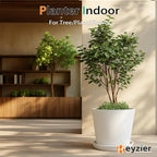 Wide Planters for Outdoor Plants, Extra Large Indoor Flower Pots for Garden - Image 5