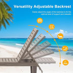 ROJIK Outdoor Chaise Lounge Chair - Image 3