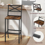 Bar Stools, Kitchen Breakfast Bar Chairs, Easy Assembly, - Image 7