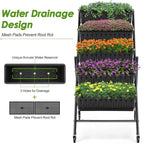 SEJOV 2 Pack Vertical Raised Garden Bed, 5-Tier Vertical Garden Planter - Image 4