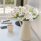 24 White Bundles Artificial Flowers - Image 4