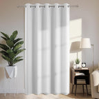 Joydeco Blackout Patio Sliding Door Curtains 90 Inches Long, Grommet Privacy by JOYDECO