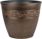 Classic Home and Garden Corinthian Resin Planter Pot by ClassicHomeandGarden