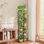 Bamworld Tall Plant Stand Indoor, 7 Tier Plant Shelf - Image 6